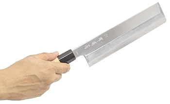 堺菊守 菜切り包丁刃渡り:約21cm 極V10鏡面 薄刃 朴八角柄 VK-321 Amazon｜堺菊守 菜切り包丁 シルバー 刃渡り:約21cm 極 V10 薄刃